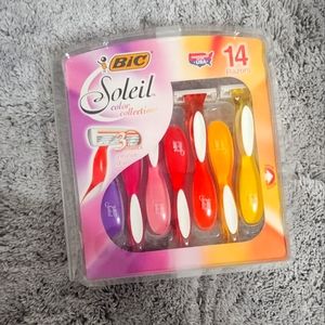 Bic razors unopened.